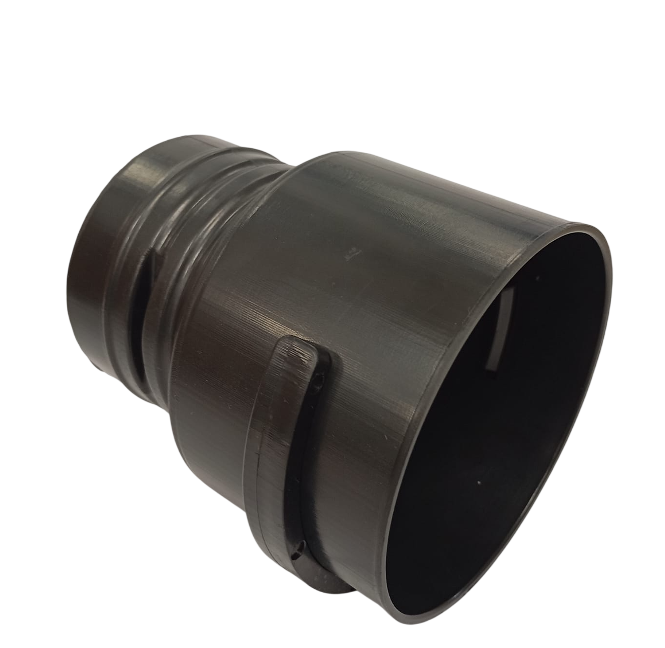 Adaptador Tubo PE Ø75-Ø90 com clipe